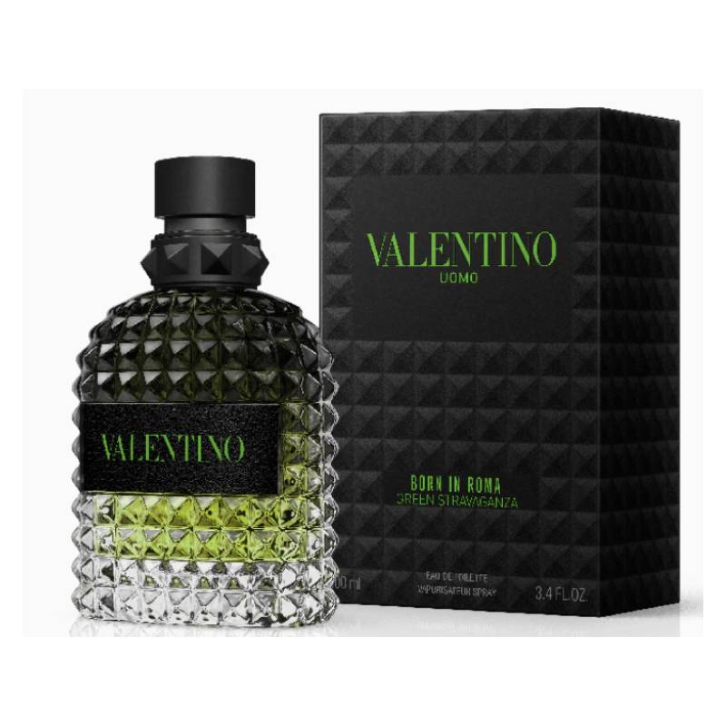 Valentino Uomo Born In Roma Green Stravaganza Eau De Toilette 100ml