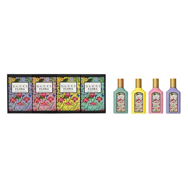 Gucci Flora Gorgeous 4 Piece Mini Set
