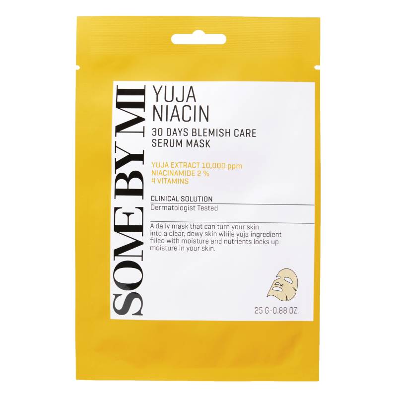 SOME BY MI Yuja Niacin 30 Days Blemish Care Serum Mask 25g