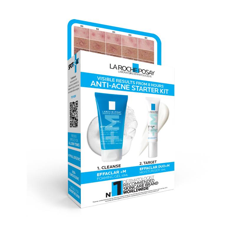 La Roche Posay Effaclar +M Anti-Acne Starter Kit