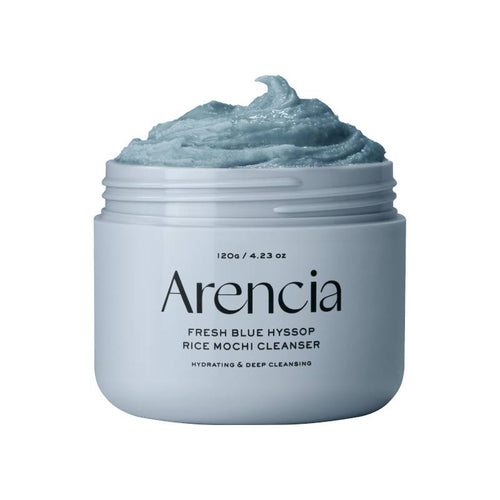 Arencia Blue Hyssop Rice Mochi Cleanser 120g