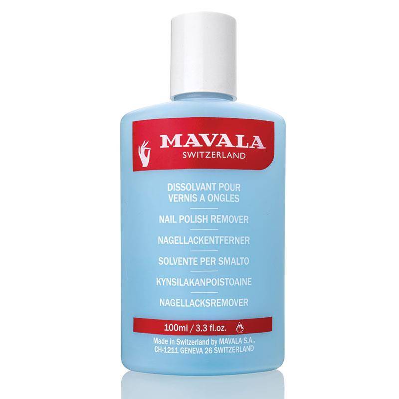 Mavala Nail Polish Remover Blue With Acetone 100ml