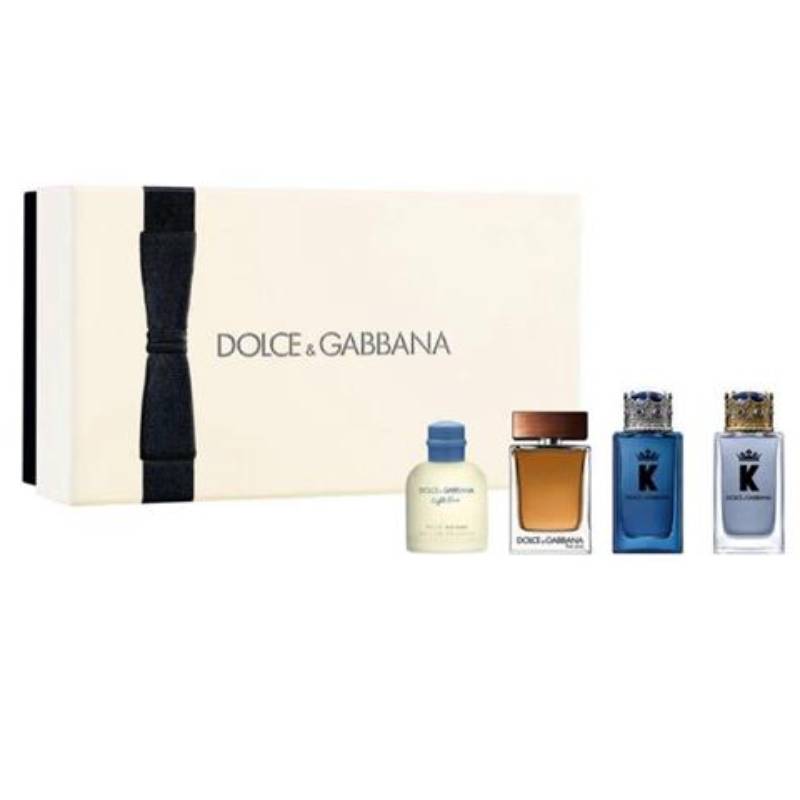 Dolce & Gabbana For Men 4 Piece Mini Set