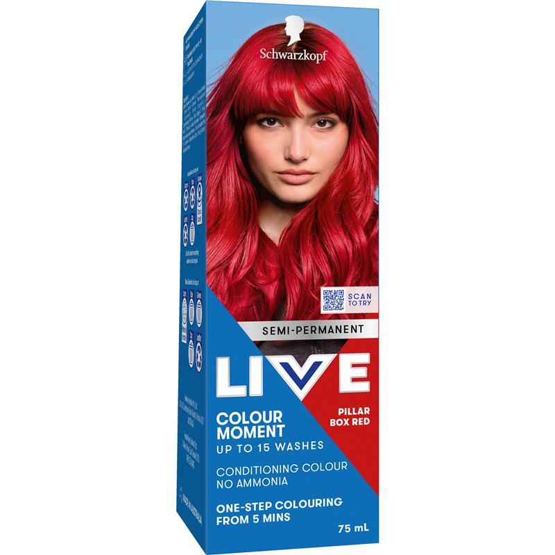 Schwarzkopf Live Colour Ultra Brights Pillar Box Red 75ml