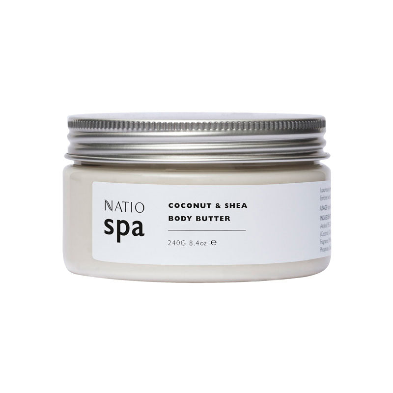 Natio Spa Coconut & Shea Body Butter 240g Online Only