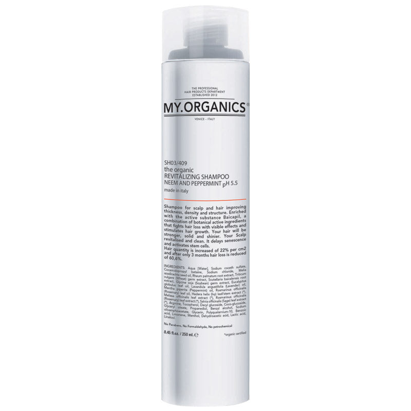 My Organics The Organic Revitalizing Shampoo With Neem & Peppermint 250ml