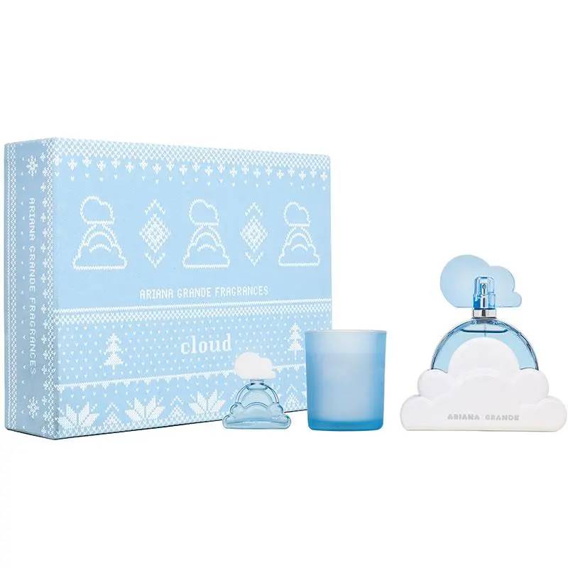 Ariana Grande Cloud Eau de Parfum 100ml + 7.5ml + Candle 3 Piece Set