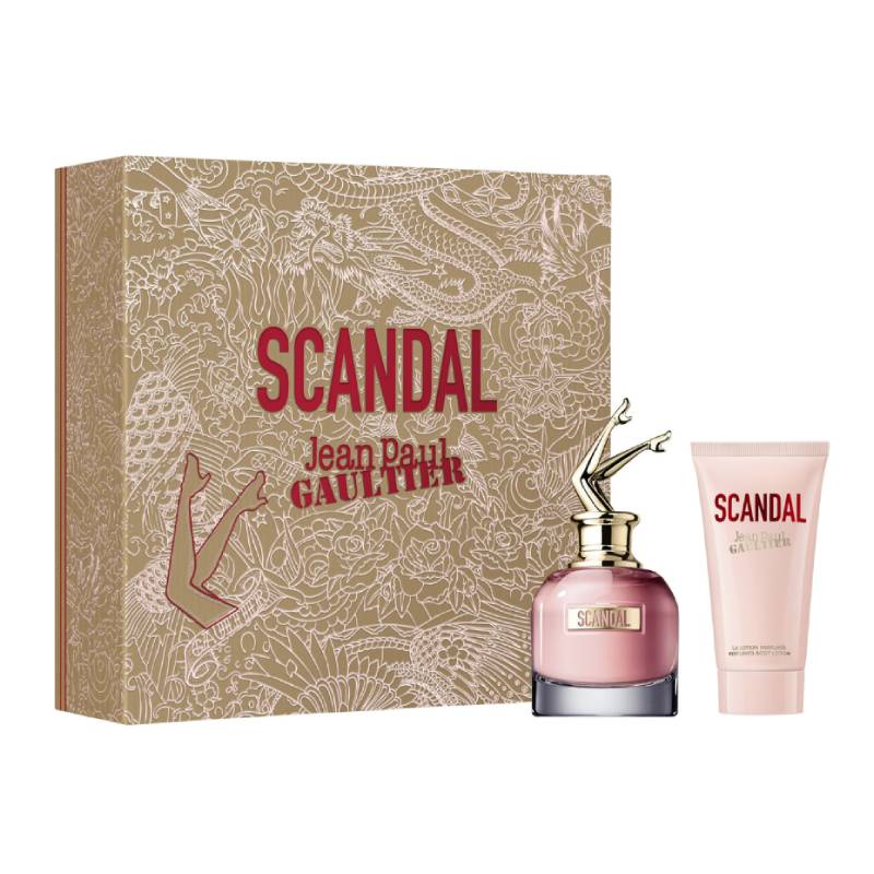 Jean Paul Gaultier Scandal Eau De Parfum 50ml + 75ml Body Lotion Set