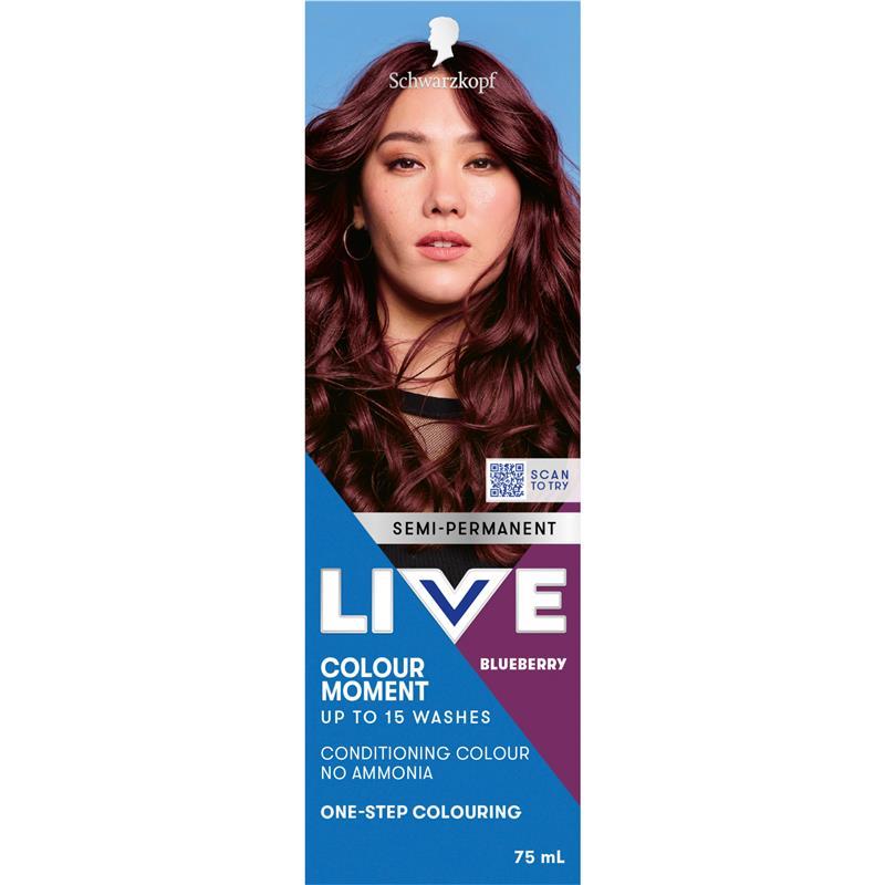 Schwarzkopf Live Colour Blueberry 75ml
