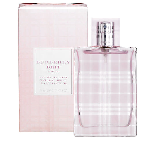 Burberry Brit Sheer For Her Eau De Toilette 50ml