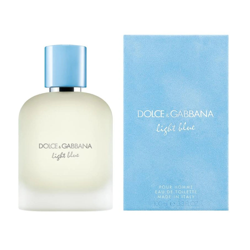 Dolce & Gabbana For Men Light Blue Pour Homme Eau de Toilette 100ml New