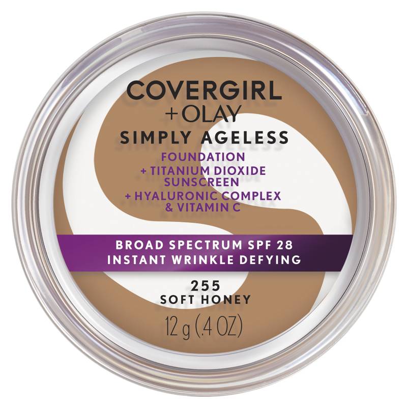Covergirl + Olay Simply Ageless Instant Wrinkle Defying Foundation Soft Honey 255 12g