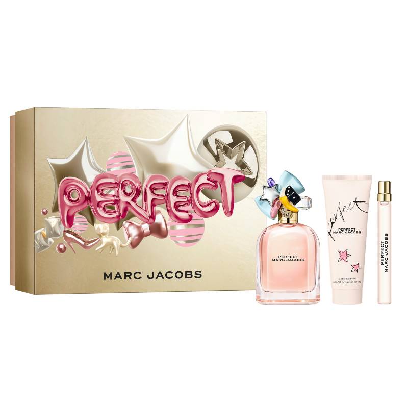 Marc Jacobs Perfect Eau De Parfum 100ml + 10ml + Body Lotion 3 Piece Set 2025