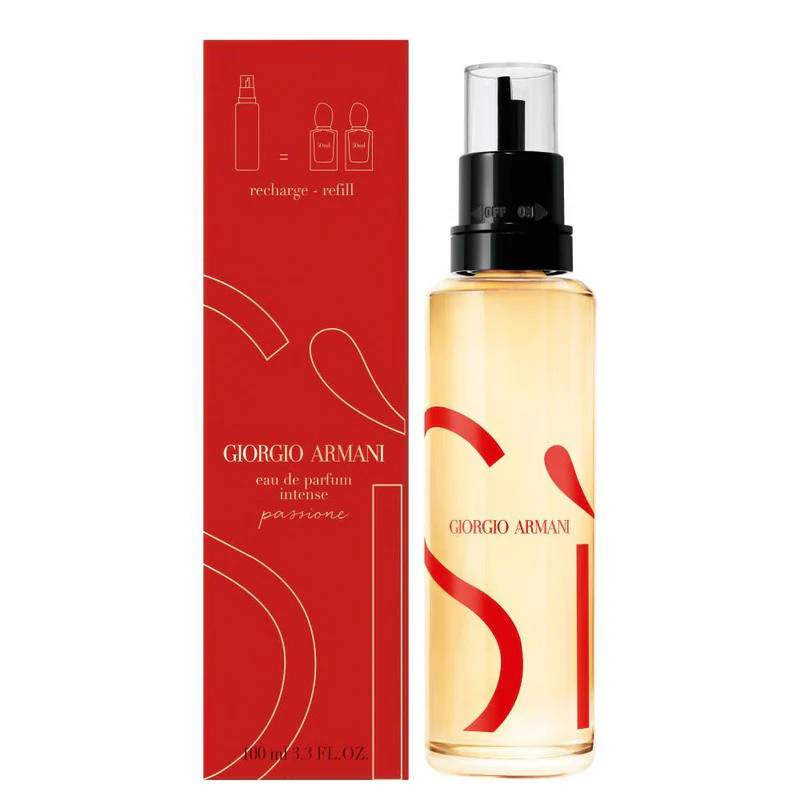 Giorgio Armani Si Passione Intense Eau De Parfum 100ml Refill