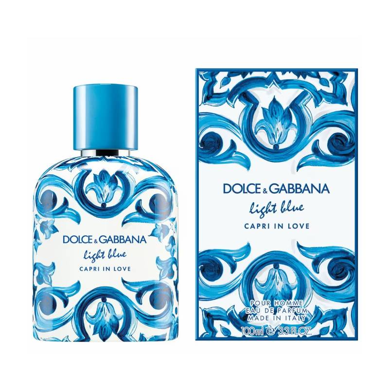 Dolce & Gabbana for Men Light Blue Capri In Love Eau de Parfum 100ml Spray