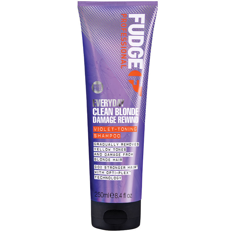 Fudge Everyday Clean Blonde Damage Rewind Shampoo 250ml