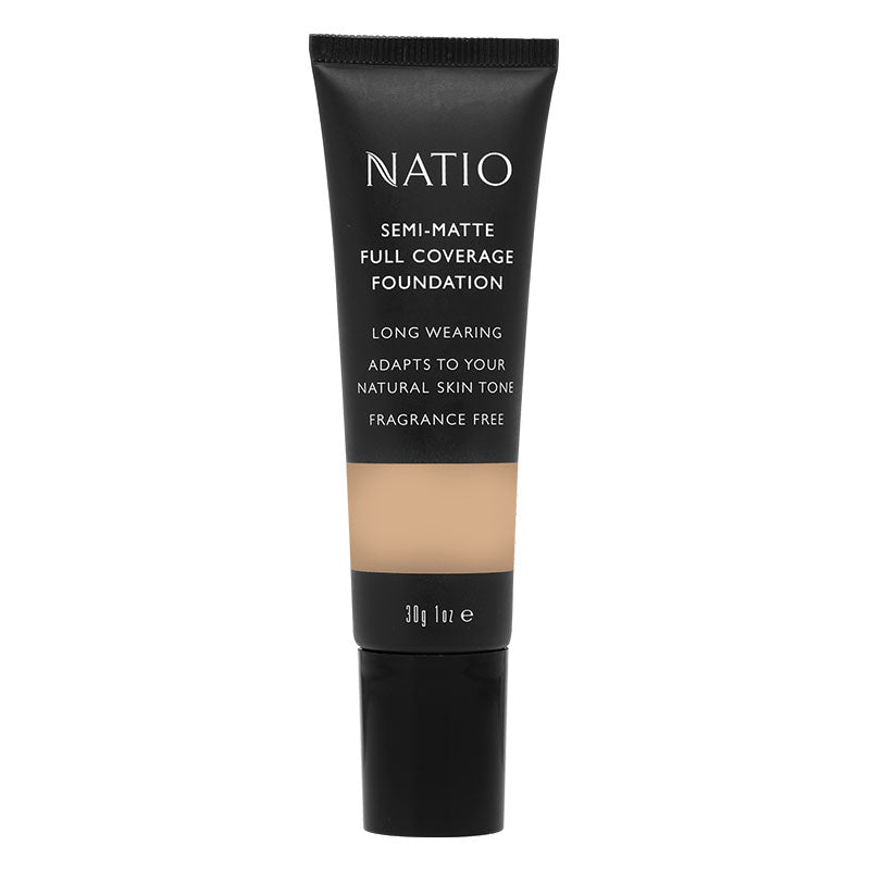 Natio Semi-Matte Full Coverage Foundation Nutmeg Online Only