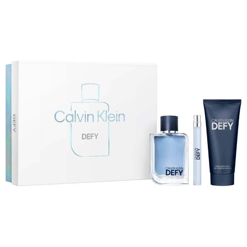 Calvin Klein Defy Eau De Toilette 100ml 3 Piece Set Exclusive