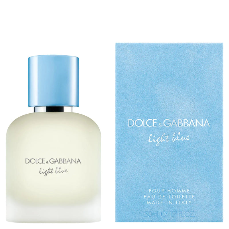 Dolce & Gabbana For Men Light Blue Pour Homme Eau de Toilette 50ml New