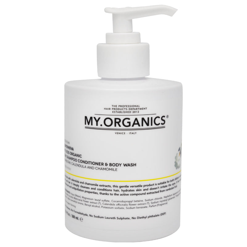 My Organics Kids 3 In 1 Shampoo, Conditioner & Body Wash 300ml Online Only