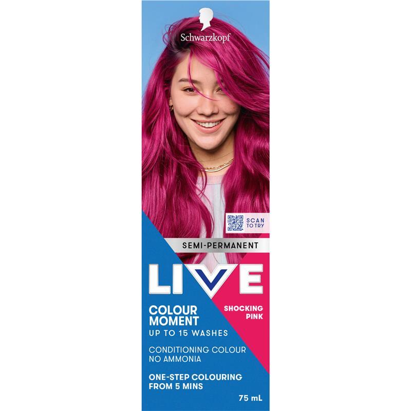 Schwarzkopf Live Colour Ultra Brights Shocking Pink 75ml