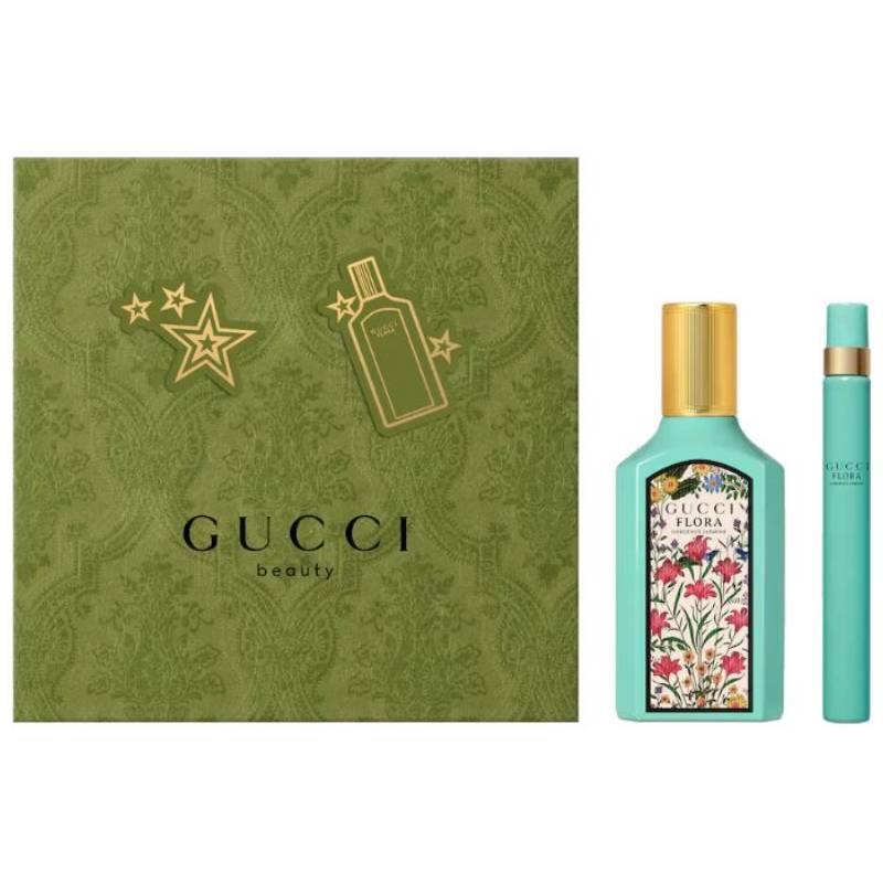 Gucci Flora Gorgeous Jasmine Eau De Parfum 50ml 2 Piece Set