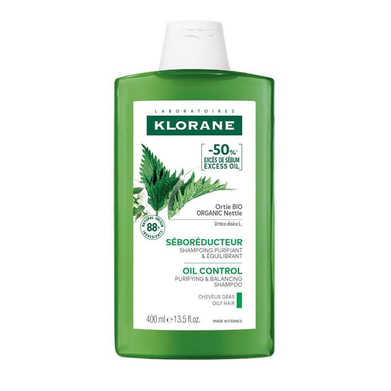 Klorane Shampoo With Organic Nettle 400ml