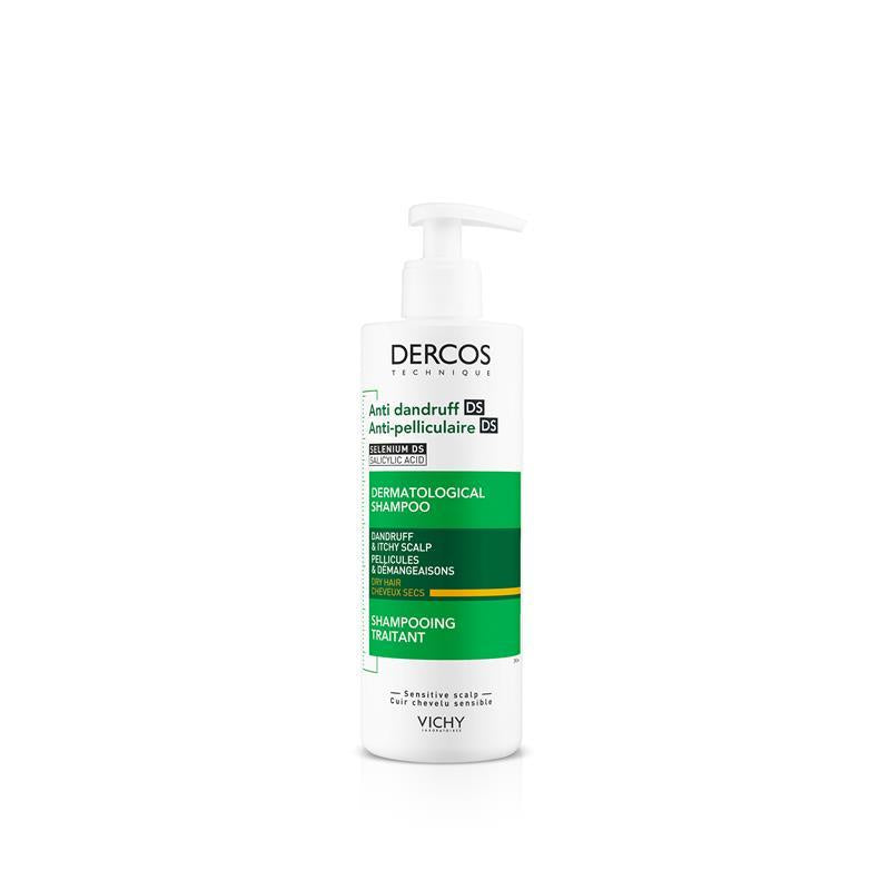 Vichy Dercos Anti-Dandruff DS Shampoo For Dry Hair 390ml