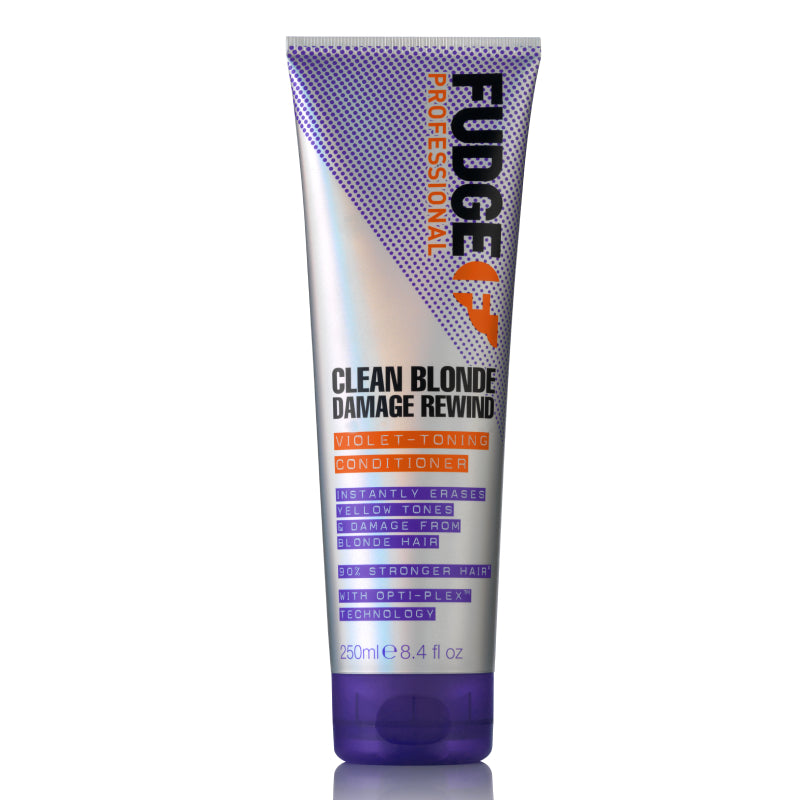 Fudge Professional Clean Blonde Damage Rewind Purple Toning Conditioner 250ml