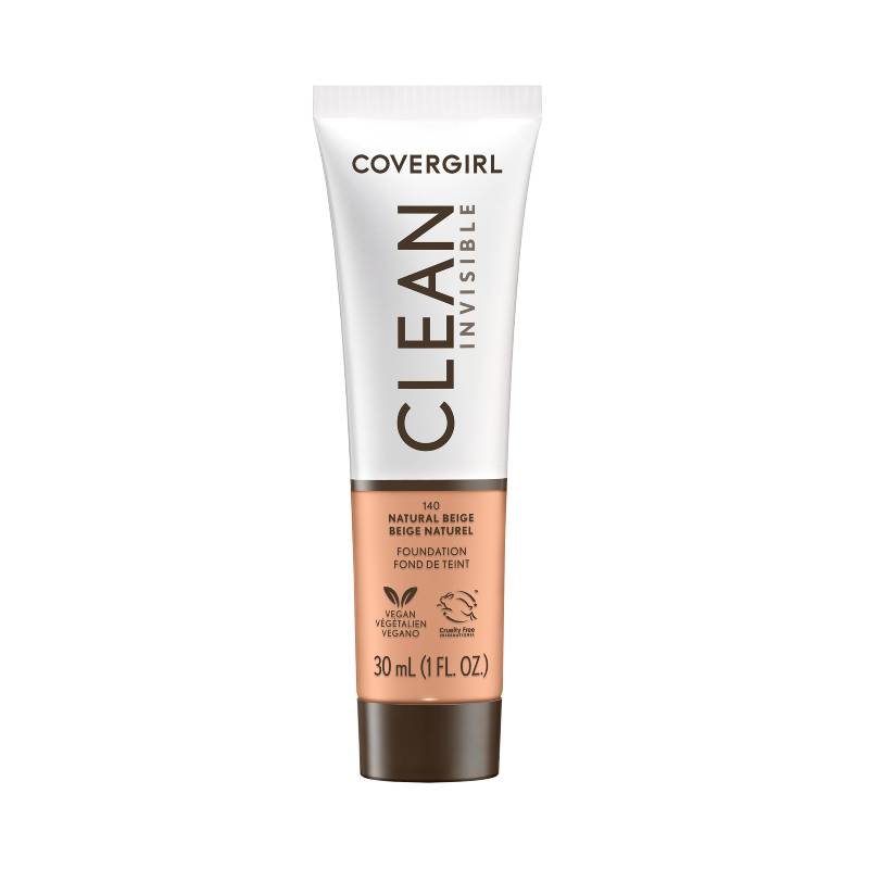 Covergirl Clean Invisible Foundation #140 Natural Beige