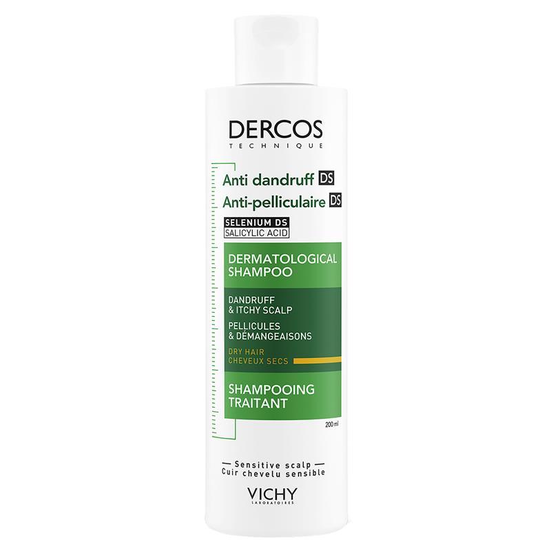 Vichy Dercos Anti-Dandruff DS Shampoo For Dry Hair 200ml