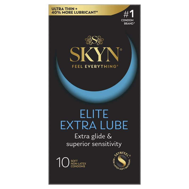 Skyn Condoms Elite Extra Lube 10 Pack