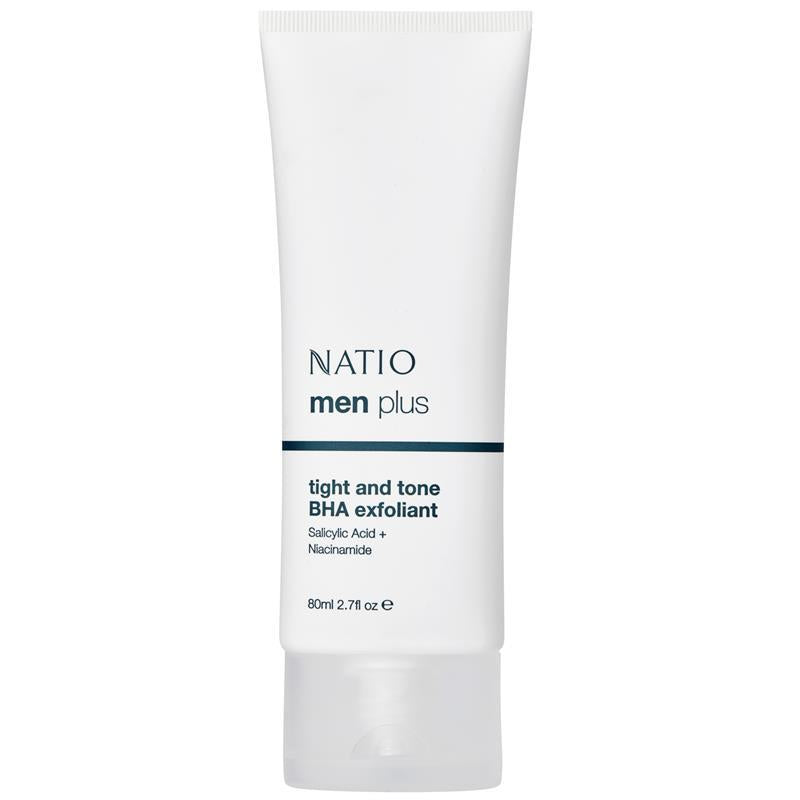 Natio Men Plus Tight & Tone BHA Exfoliator 80ml