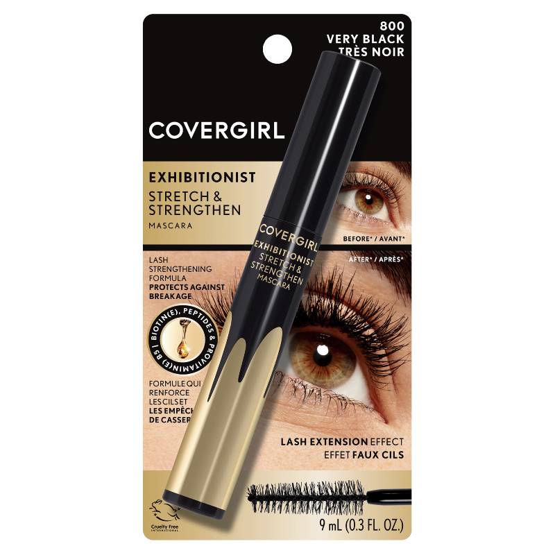 Covergirl Exhibitionist Stretch & Strengthen Mascara Very Black 800 13.1ml