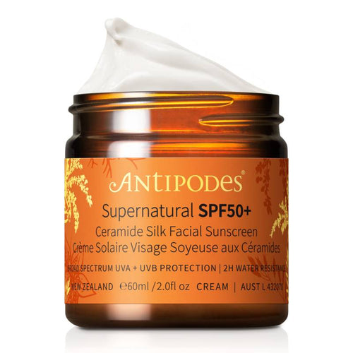 Antipodes Supernatural SPF 50+ Facial Sunscreen 60ml