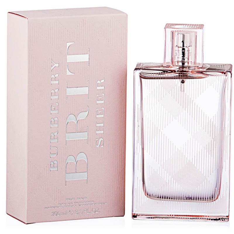Burberry Brit Sheer For Her Eau De Toilette 100ml