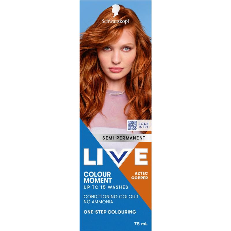 Schwarzkopf Live Colour Aztec Copper 75ml