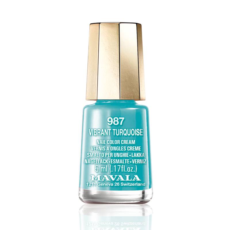 Mavala Mini Color Nail Polish Vibrant Turquoise