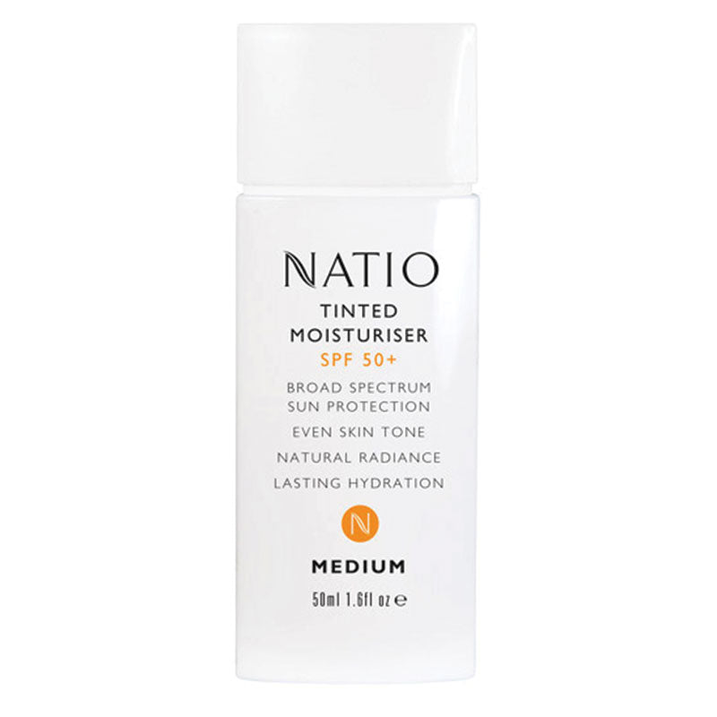 Natio Tinted Moisturiser SPF 50+ Medium