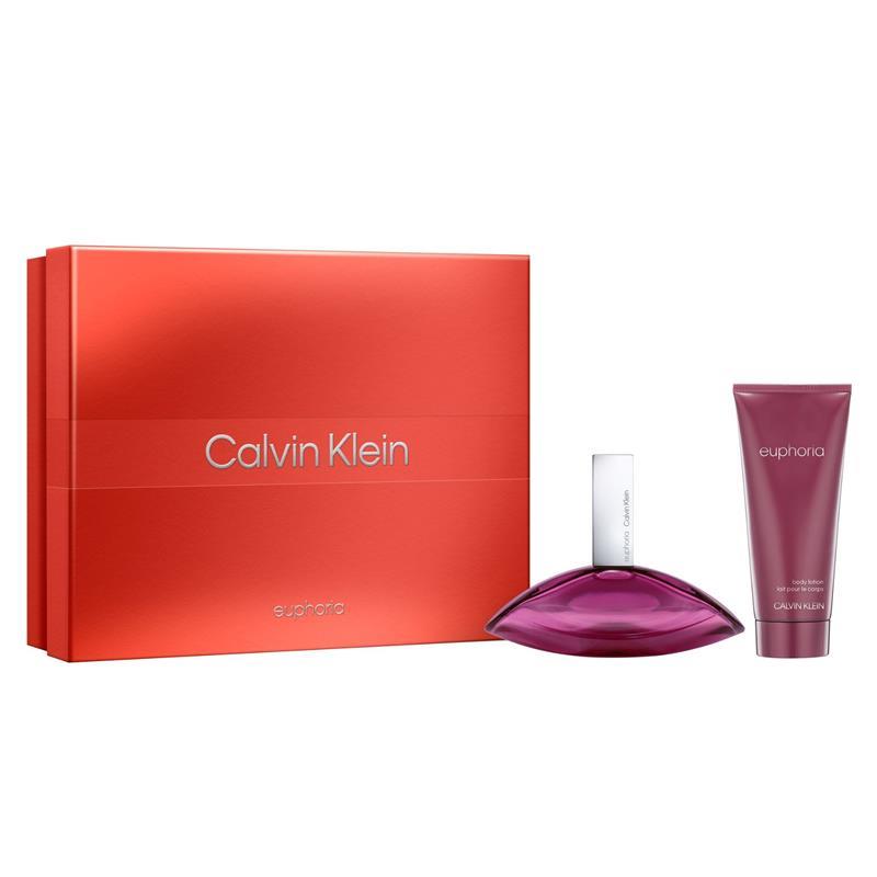 Calvin Klein Euphoria For Women Eau De Parfum 100ml + Body Lotion 2 Piece Set 2025
