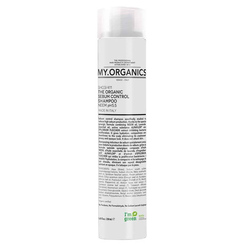 My Organics The Organic Sebum Control Shampoo With Neem 250ml Online Only