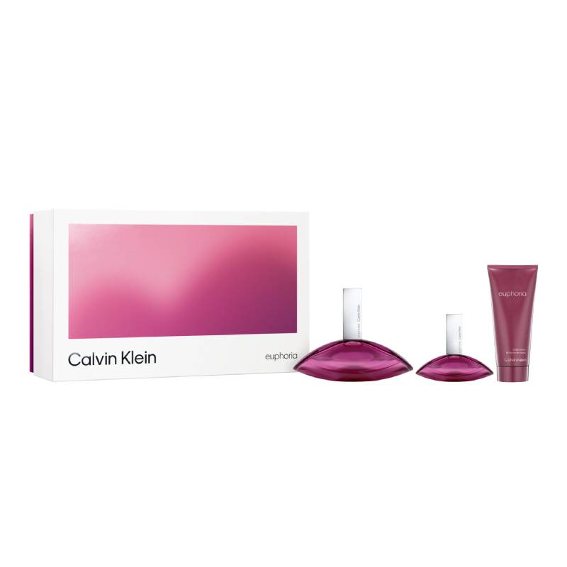 Calvin Klein Euphoria Women Eau De Parfum 100ml + 10ml + Body Lotion 3 Piece Gift Set 2026
