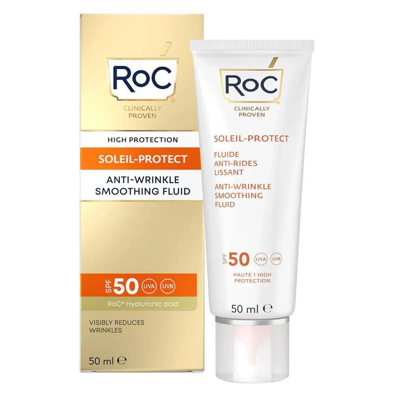 RoC Soleil-Protect Anti-Wrinkle Smoothing Fluid SPF50 50ml