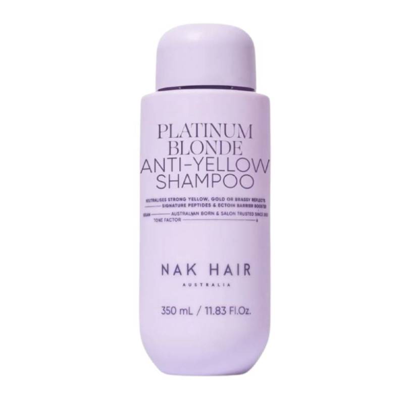 NAK Signature Platinum Blonde Anti-Yellow Shampoo 350ml