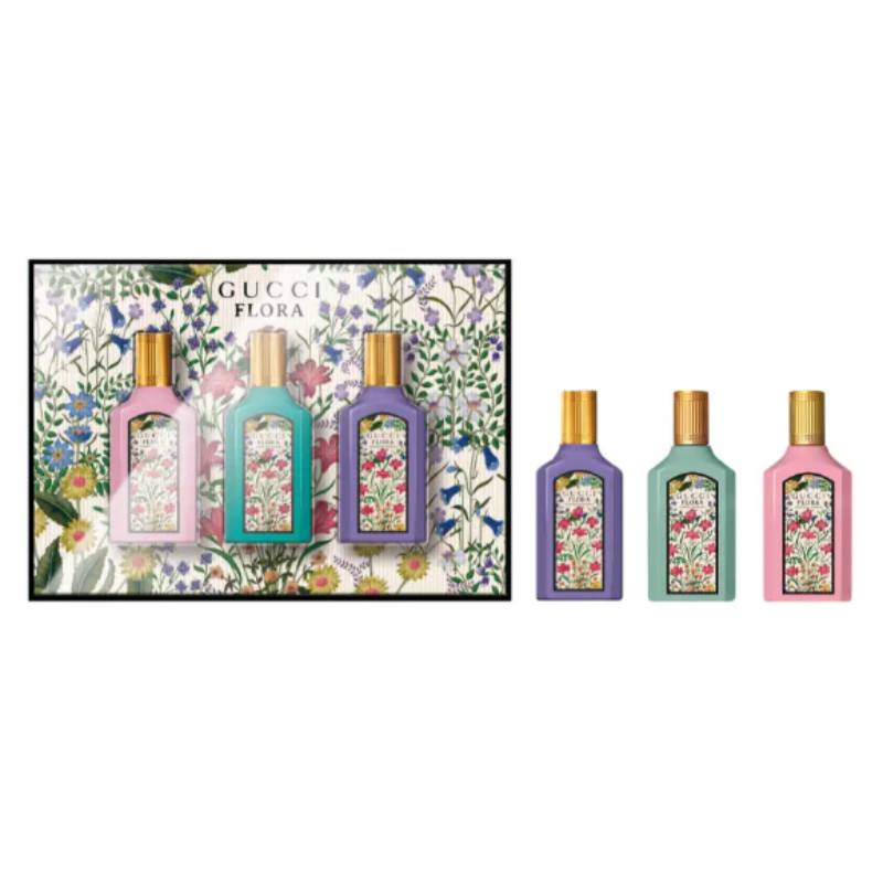 Gucci Flora Gorgeous Eau De Parfum 30ml 3 Piece Set