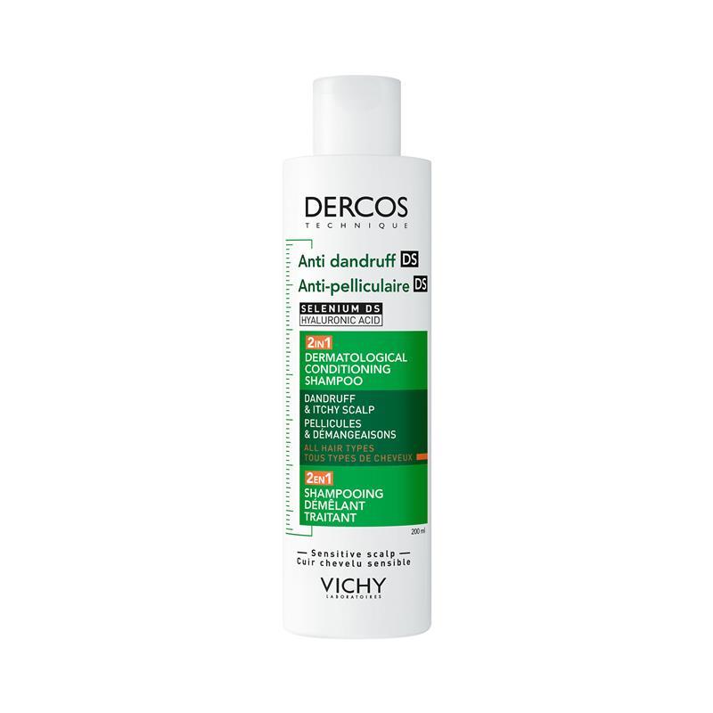 Vichy Dercos Anti-Dandruff DS Shampoo 2 In 1 200ml