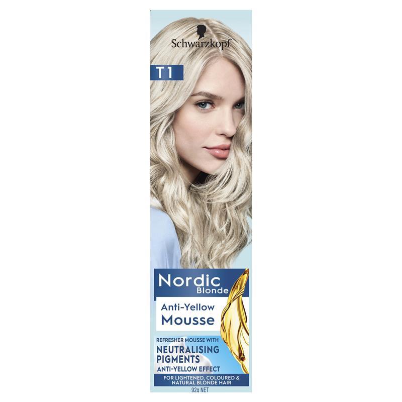 Schwarzkopf Nordic Blonde T1 Refresher Mousse