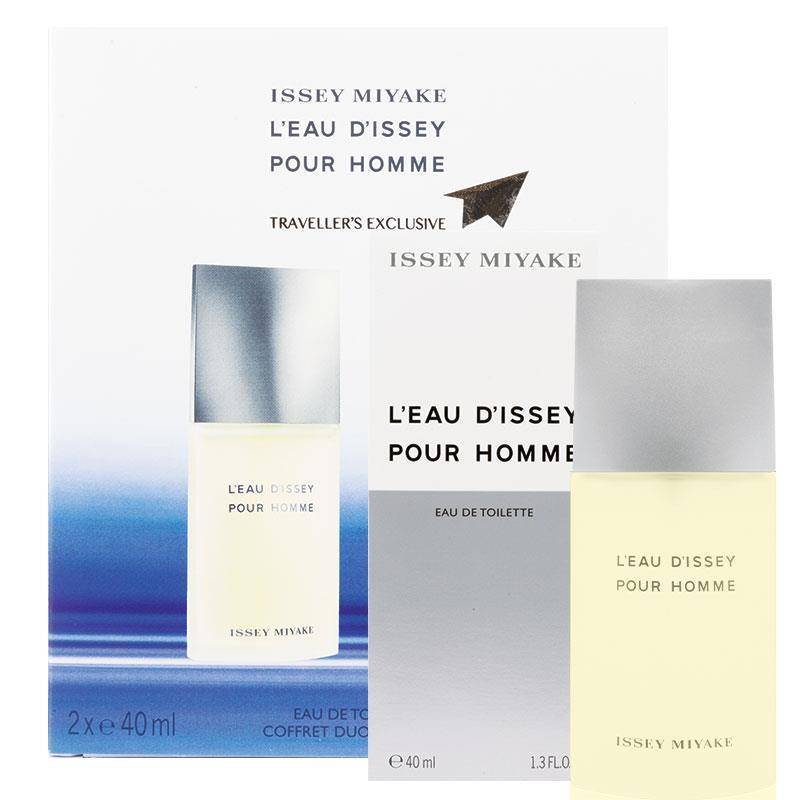 Issey Miyake For Men Eau De Toilette 40ml Duo Set