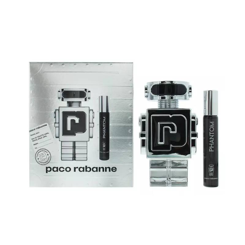 Paco Rabanne Phantom Eau De Toilette 100ml 2 Piece Gift Set