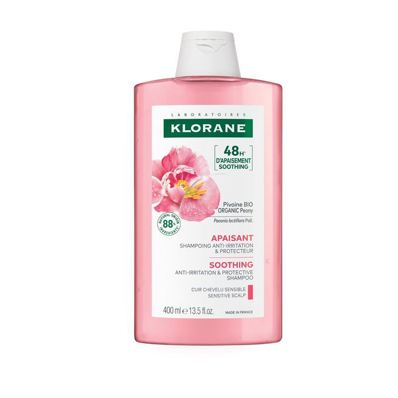 Klorane Soothing Shampoo Organic Peony 400ml